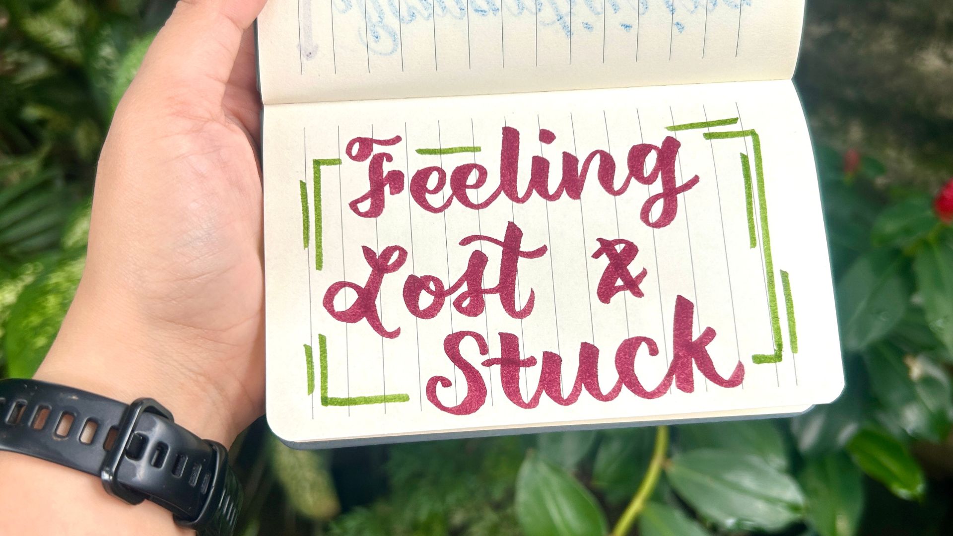 Feeling Lost and Stuck